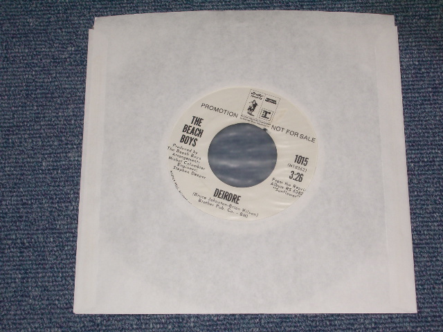 画像: THE BEACH BOYS - LONG PROMISED ROAD / 1971 US ORIGINAL WHITE LABEL PROMO 7"Single