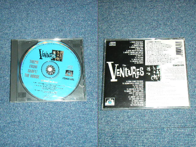 画像: THE VENTURES - THEME FROM SHAFT + THE HORSE ( 2 in 1 : Ex/MINT )/ 1996  UK& EU Used    CD 