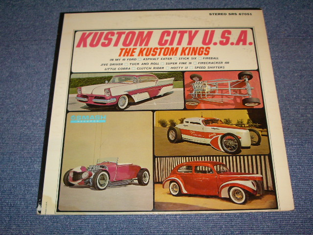画像1: THE KUSTOM KINGS -  KUSTOM CITY U.S.A. / 1964 US ORIGINAL STEREO LP 