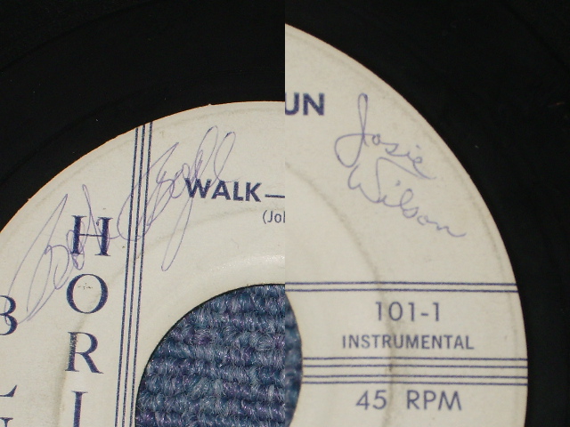 画像: THE VENTURES - WALK-DON'T RUN / HOME With AUTO GRAPHED SIGNED  / 1959 US ORIGINAL 7" SINGLE 