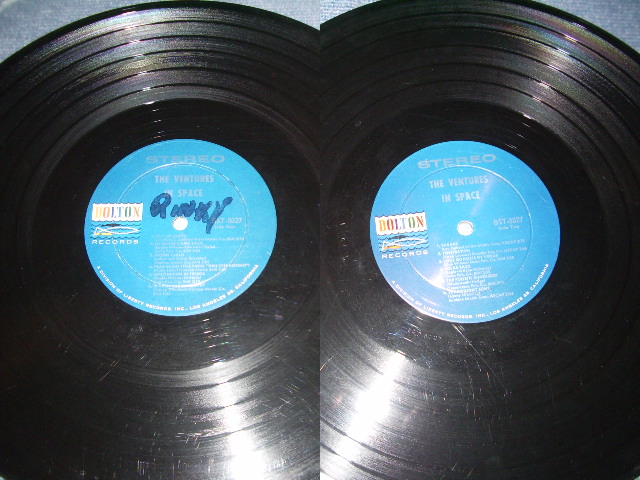 画像: THE VENTURES - IN SPACE ( With  NOKIE'S AUTOGRAPHED SIGNED ; Ex/Ex++ ) / 1964 US ORIGINAL Stereo LP 