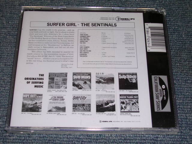 画像: THE SENTINALS - SURFER GIRL / 1994 US Brand New SEALED  CD 