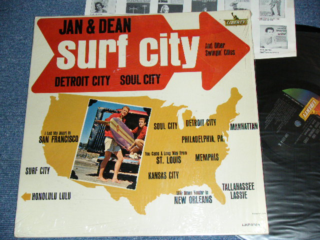 画像1: JAN & DEAN - SURF CITY ( MINT-/MINT- )  / 1963 US ORIGINAL MONO LP 