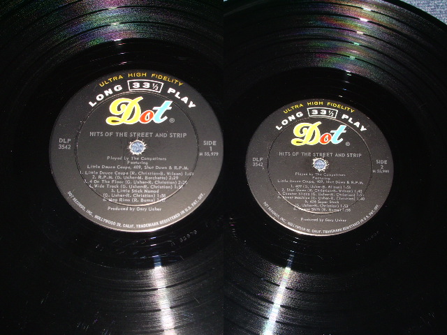 画像: THE COMPETITORS - HITS OF THE STREET AND STRIP  / 1963 US ORIGINAL Mono LP 