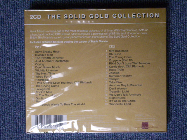 画像: HANK MARVIN ( SHADOWS ) - THE SOLID GOLD COLLECTION / 2005 UK SEALED 2-CD 