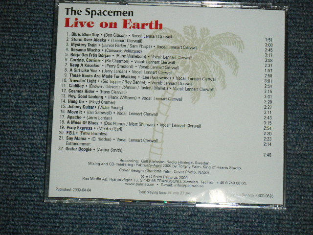 画像: THE SPACEMEN - LIVE ON EARTH  / 2009 SWEDEN BRAND NEW CD 