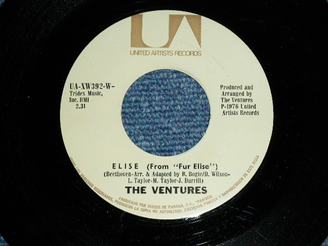 画像: THE VENTURES - MAIN THEME FROM "THE YOUNG AND THE RESTLESS "/ 1974 PANAMA  ORIGINAL 7" SINGLE 