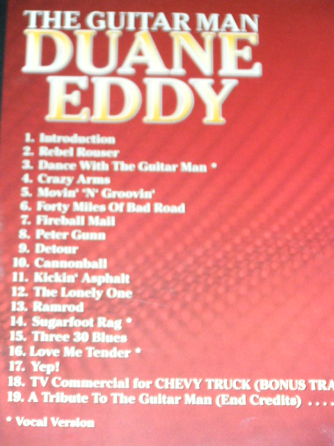 画像: DUANE EDDY - THE GUITAR MAN  ( DVD   ) /  EU ALL REGION Brand New Sealed DVD