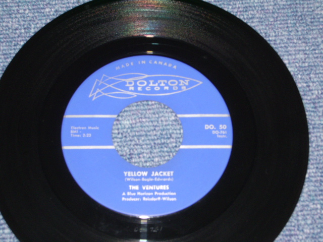 画像1: THE VENTURES - YELLOW JACKET / 1961 CANADA Original 7" Single