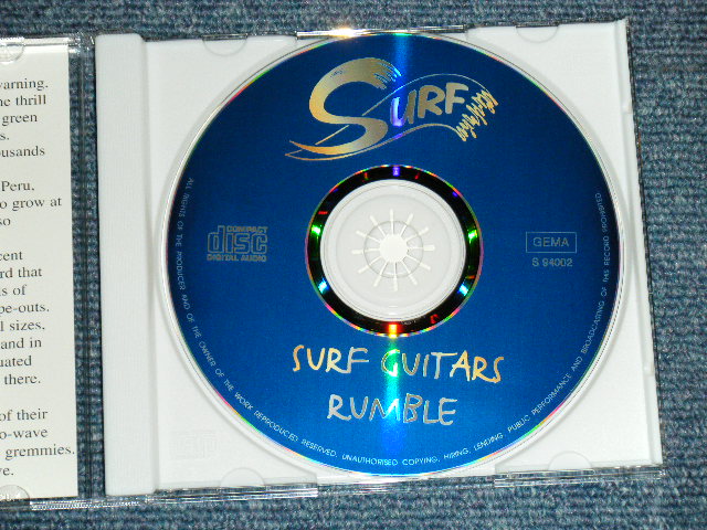 画像: V.A. OMNIBUS - SURF GUITAR RUMBLE / 1994 GERMAN  ORIGINAL Brand New CD 