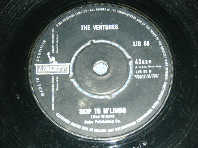 画像: THE VENTURES - EL CUMBANCHERO ( Ex++/Ex++ ) / 1963 UK ORIGINAL 7" Single