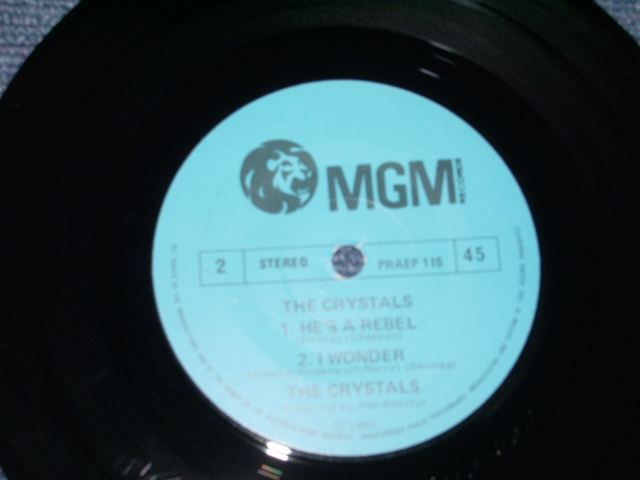 画像: THE CRYSTALS - THE CRYSTALS   / 1970s ? AUSTRALIA   ORIGINAL  7" EP