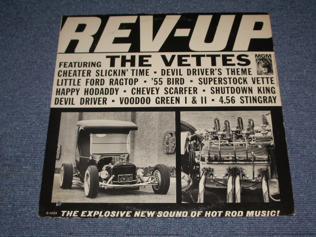 画像1: THE VETTES - REV-UP   / 1963 US ORIGINAL Mono LP 