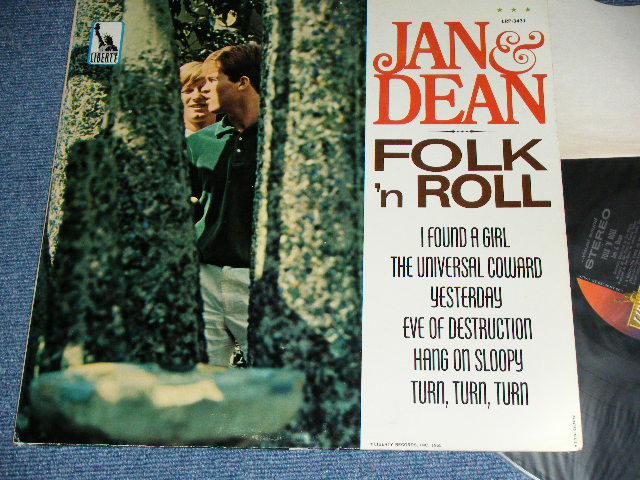 画像1: JAN & DEAN - FOLK 'N ROLL ( Ex++/Ex+++ ) / 1965 US ORIGINAL STEREO  LP 