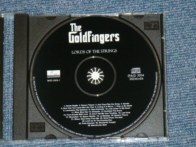 画像: THE GOLDFINGERS - LORDS OF THE STRINGS / 2004 NETHERLANDS Brand  NEW CD