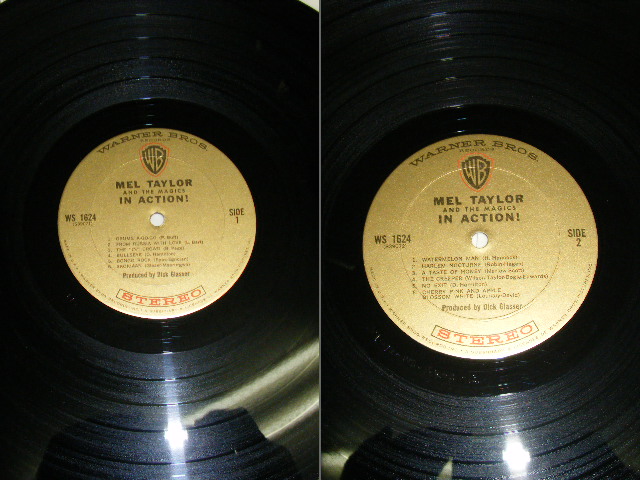 画像: MEL TAYLOR ( DRUMMER of THE VENTURES ) - IN ACTION ( Ex+/Ex+++ ) / 1966 US ORIGINAL STEREO  LP  