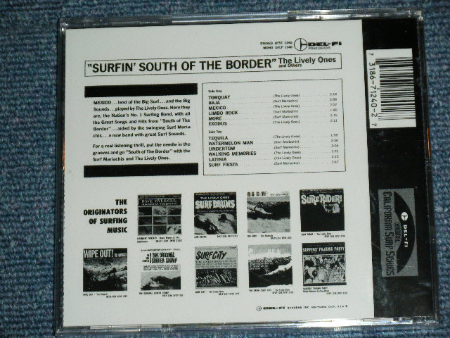 画像: THE LIVELY ONES - SURFIN' SOUTH OF THE BORDER / 1993 US ORIGINAL Brand New Sealed CD  