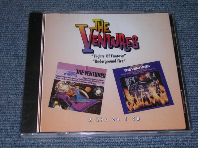 画像1: THE VENTURES - FLIGHT OF FANTASY + UNDERGROUND FIRE  ( 2 in 1+ BONUS TRACK ) / 1996 US Sealed CD 