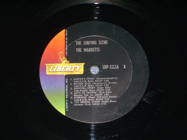 画像: The MARKETTS   - THE SURFING SCENE  ( Ex++/Ex+ ) / 1962 US ORIGINAL MONO LP