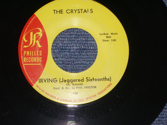 画像: THE CRYSTALS - ALL GROWN UP ( YELLOW LABEL : Matrix # TCY-25A  Ex+++/Ex++ ) / 1964 US ORIGINAL 7" SINGLE 