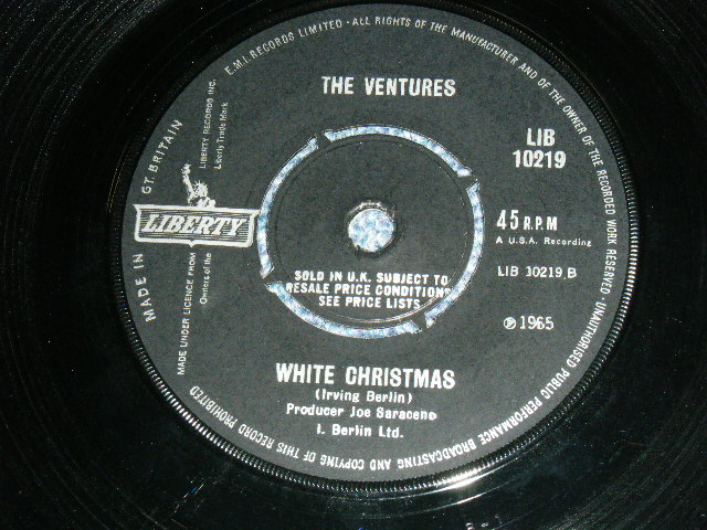 画像: THE VENTURES - SLEIGH RIDE ( Ex+++/Ex+++ ) / 1965  UK ORIGINAL 7" SINGLE 