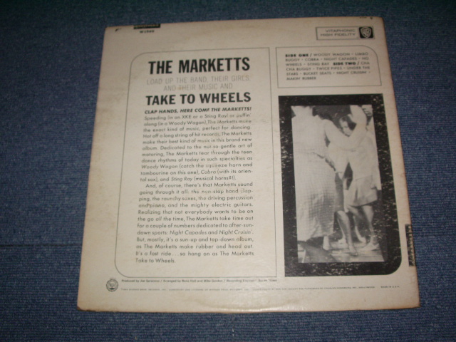 画像: The MARKETTS  - TAKE TO WHEELS  (  Ex-/Ex ) / 1963 US ORIGINAL MONO  LP