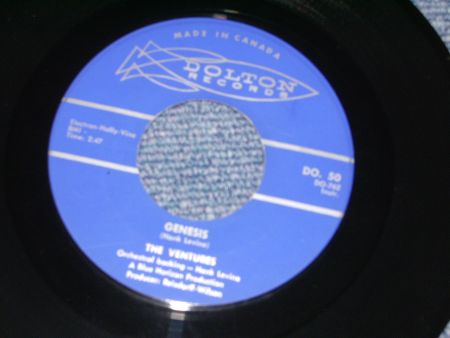 画像: THE VENTURES - YELLOW JACKET / 1961 CANADA Original 7" Single