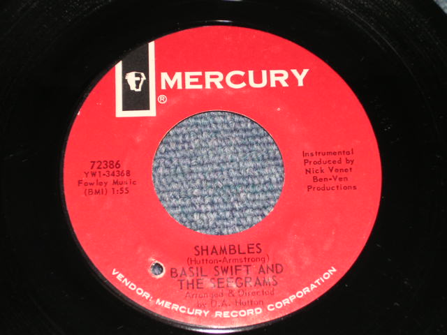 画像: BASIL SWIFT and THE SEEGRAMS  With BRIAN WILSON of THE BEACH BOYS - FARMER'S DAUGHTER  / 1965 US ORIGINAL 7" SINGLE 