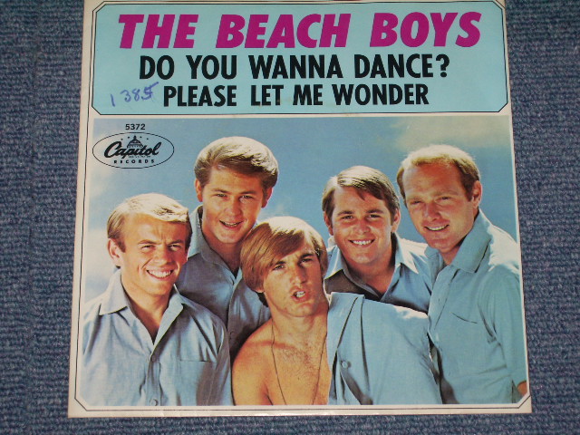 画像1: THE BEACH BOYS - DO YOU WANNA DANCE?  ( STRAIGHT-CUT Cover Ex+++/Ex+++ ) / 1965 US ORIGINAL 7" SINGLE With PICTURE SLEEVE 
