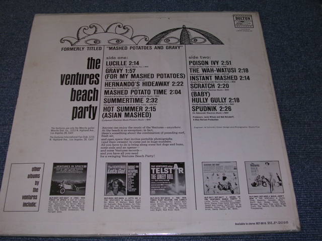 画像: THE VENTURES - BEACH PARTY   / 1963 US ORIGINAL MONO Sealed LP 