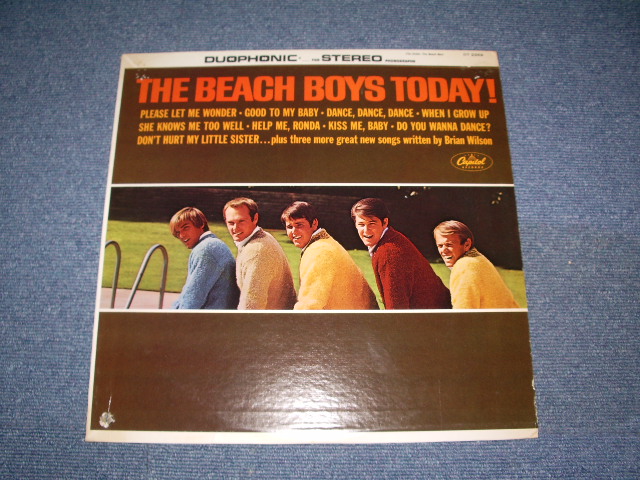 画像1: The BEACH BOYS - THE BEACH BOYS TODAY  ( Ex+/ Ex++ ) / 1965 US ORIGINAL DUOPHONIC STEREO LP