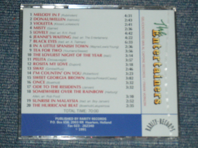 画像: THE ENTERTAINERS - BEST OF / 1991HOLLAND ORIGINAL BRAND NEW Sealed CD 