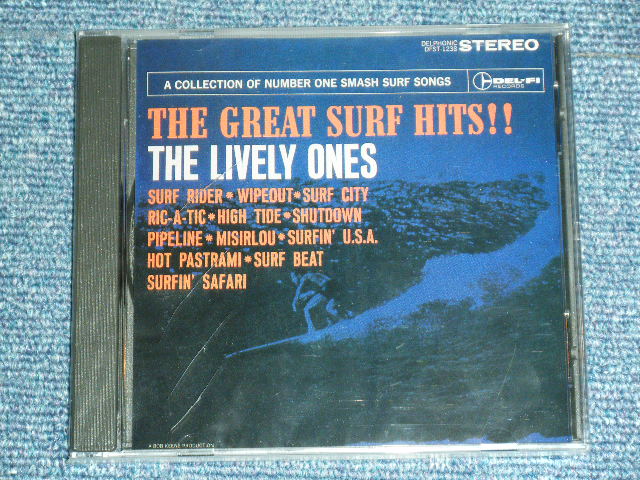 画像1: THE LIVELY ONES - THE GREAT SURF HITS  /  1993 US ORIGINAL Brand New Sealed BB for CUT OUT CD  
