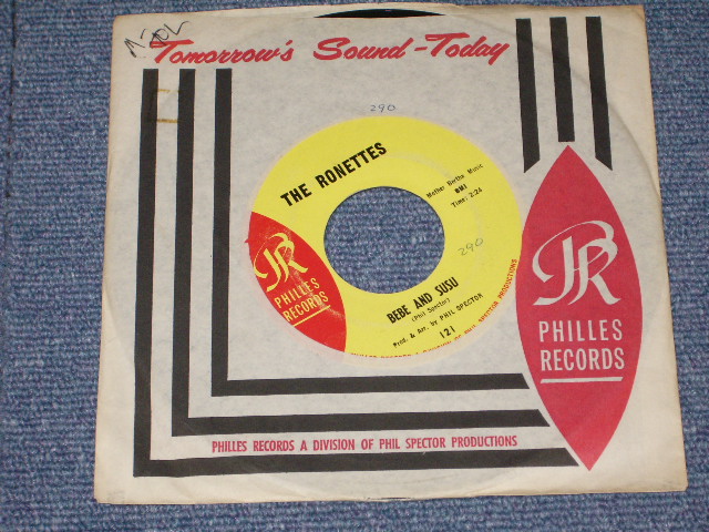 画像: THE RONETTES - DO I LOVE YOU ( Ex++/Ex+ ) /  1964 Version US AMERICA  "YELLOW LABEL"  Used 7" SINGLE 