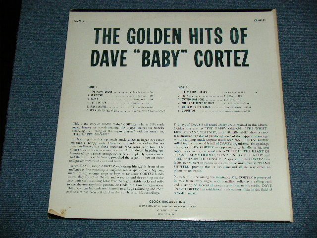 画像: DAVE "BABY" CORTEZ - THE GOLDEN HITS OF / 1961  US ORIGINAL MONO Used LP 