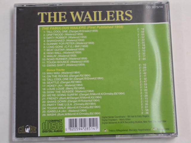 画像: WAILERS - THE FABULOUS WAILERS  / 1994  US  USED   CD