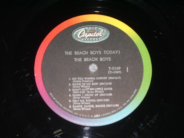 画像: The BEACH BOYS - THE BEACH BOYS TODAY  ( Ex+,VG+++/Ex+) / 1965 US ORIGINAL MONO LP