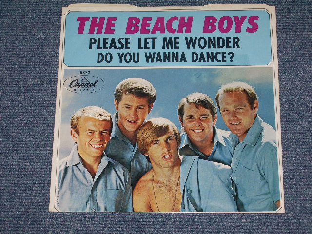 画像: THE BEACH BOYS - DO YOU WANNA DANCE?  ( DIE-CUT Cover Ex+/Ex+++ & Ex++ ) / 1965 US ORIGINAL 7" SINGLE With PICTURE SLEEVE 