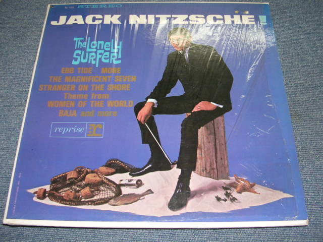 画像1: JACK NITZSCHE - THE LONELY SURFER ( MINT/MINT- ) / 1963 US ORIGINAL Stereo LP