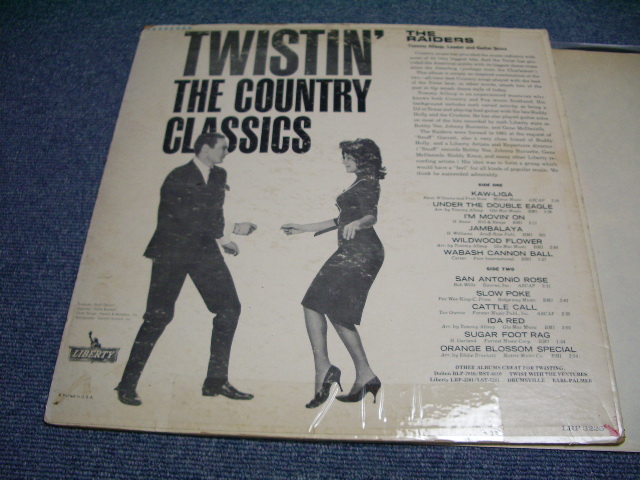 画像: THE RAIDERS - TWISTIN' THE COUNTRY CLASSICS (VG++/VG+++ TAPE SEAM) / 1962  US ORIGINAL MONO  LP