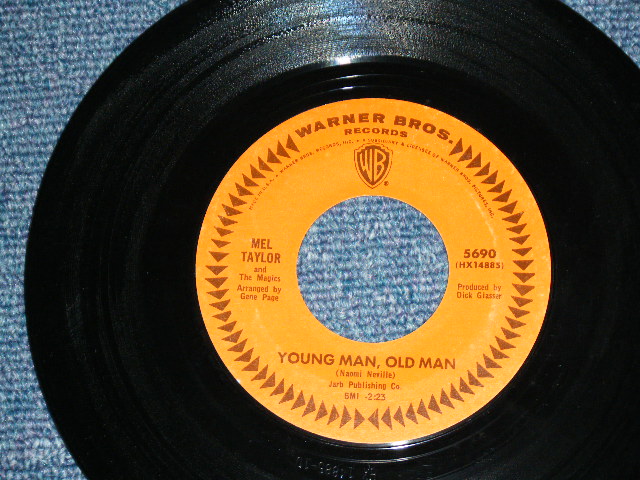 画像1: MEL TAYLOR of The VENTURES - YOUNG MAN, OLD MAN ( Matrix # HX-14885-1D/14886-1D :  Ex++/ Ex++ ) / 1965 US ORIGINAL 7"SINGLE