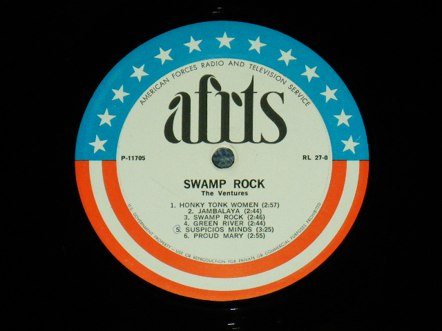 画像1: THE VENTURES - SWAMP ROCK : CHET ATKINS - SOLID GOLD '69 / 1960'S  US ARMED FORCE RADIO SHOW  LP 