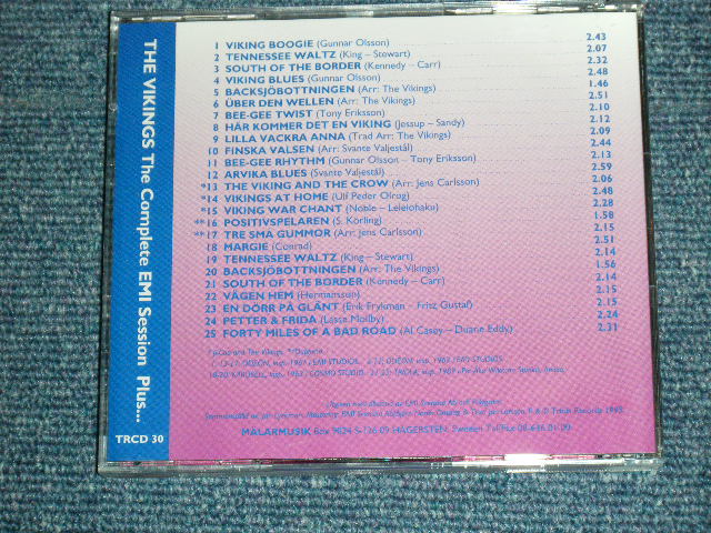 画像: THE VIKINGS - THE COMPLETE EMI SESSION PLUS ...  / 1995 SWEDEN ORIGINAL Brand New CD Very Rrae OUT-OF-PRINT now 