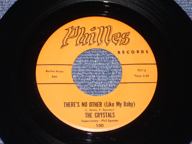 画像: THE CRYSTALS - THERE'S NO OTHER (LIKE MY BABY)   ( ORANGE LABEL  MINT-/MINT- ) / 1961 US ORIGINAL 7" SINGLE With COMPANY SLEEVE 