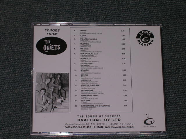 画像: THE QUIETS - ECHOES FROM    /2002 FINLAND  BRAND NEW CD