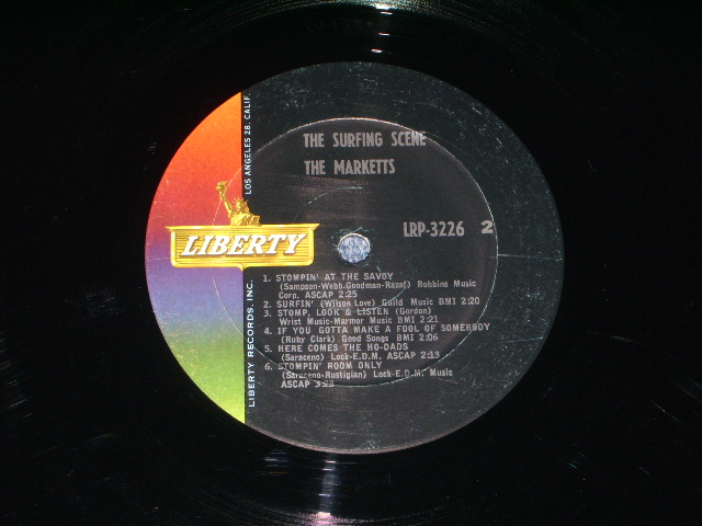 画像: The MARKETTS   - THE SURFING SCENE  ( Ex++/Ex+ ) / 1962 US ORIGINAL MONO LP