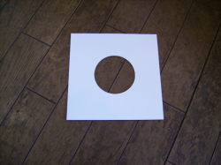 画像1: EP/シングル用　コート紙丸穴ジャケ　（10枚セット） 