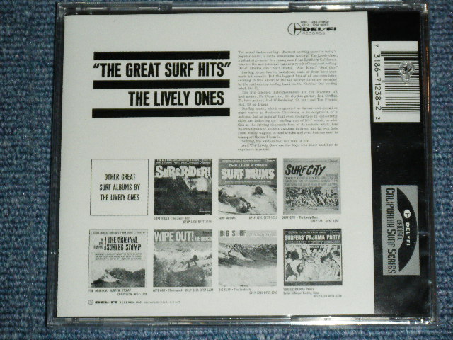 画像: THE LIVELY ONES - THE GREAT SURF HITS  /  1993 US ORIGINAL Brand New Sealed BB for CUT OUT CD  