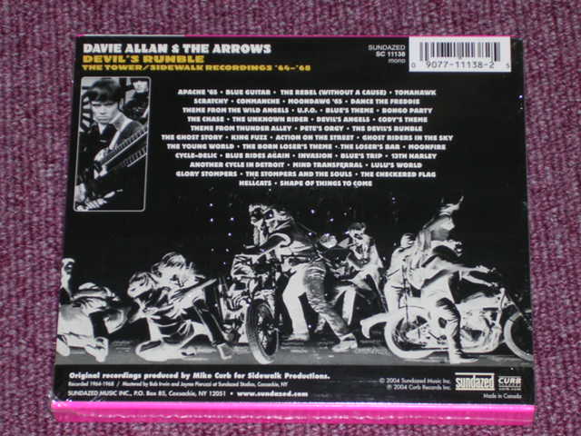 画像: DAVIE ALLAN & THE ARROWS - DEVIL'S RUMBLE / 2004 US AMERICA "BRAND NEW SEALED" CD