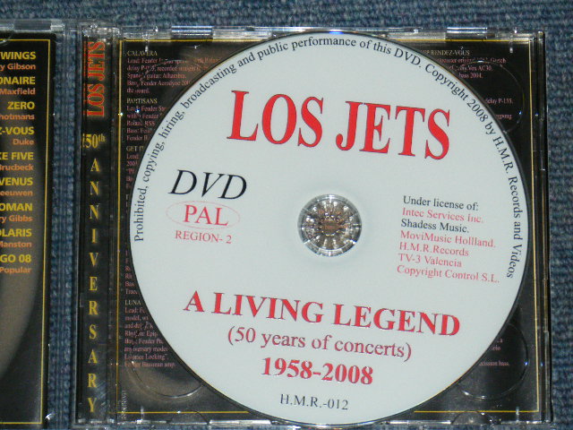 画像: LOS JETS -  50TH ANNIVERSARY  / 2007 SPAIN  Brand New CD+DVD 